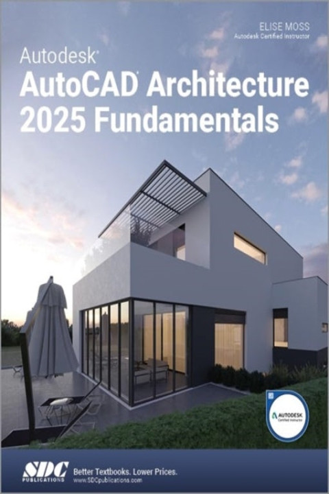 Omslag: Autodesk Autocad Architecture 2025 Fundamentals