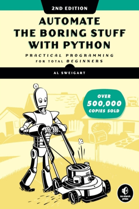 Omslag: Automate the Boring Stuff With Python 2nd Editionpractical
