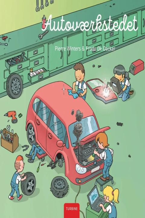 Omslag: Autoværkstedet