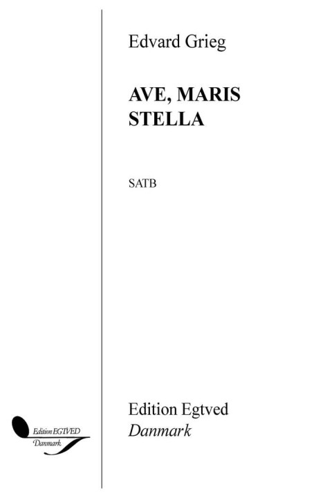Omslag: Ave, maris stella