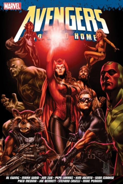 Omslag: Avengers: No Road Home