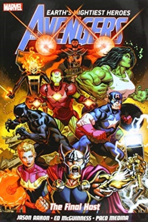 Omslag: Avengers Vol. 1: The Final Host