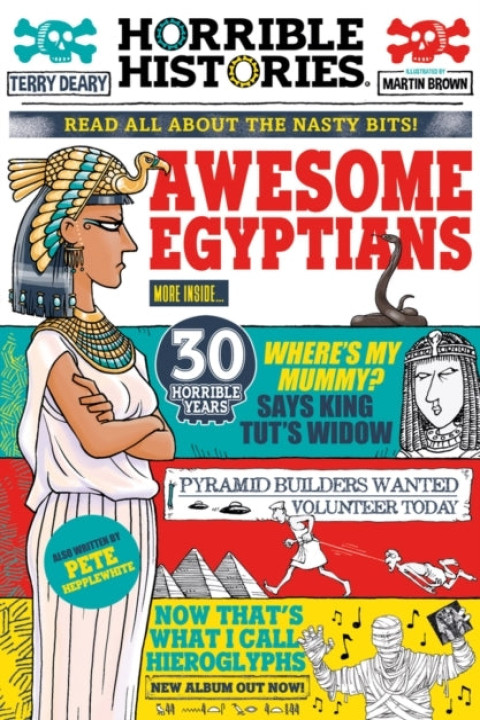 Omslag: Awesome Egyptians Newspaper Edition