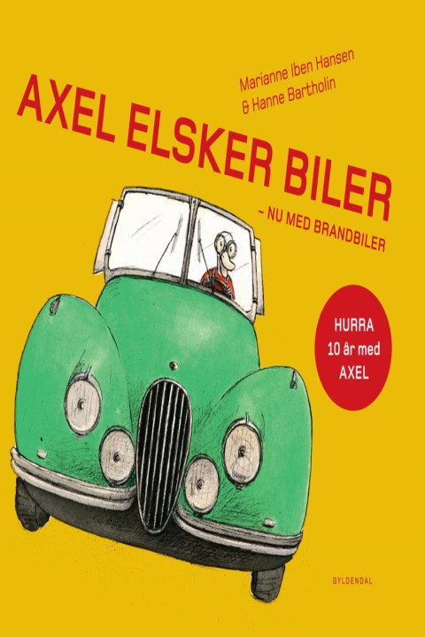 Omslag: Axel elsker biler