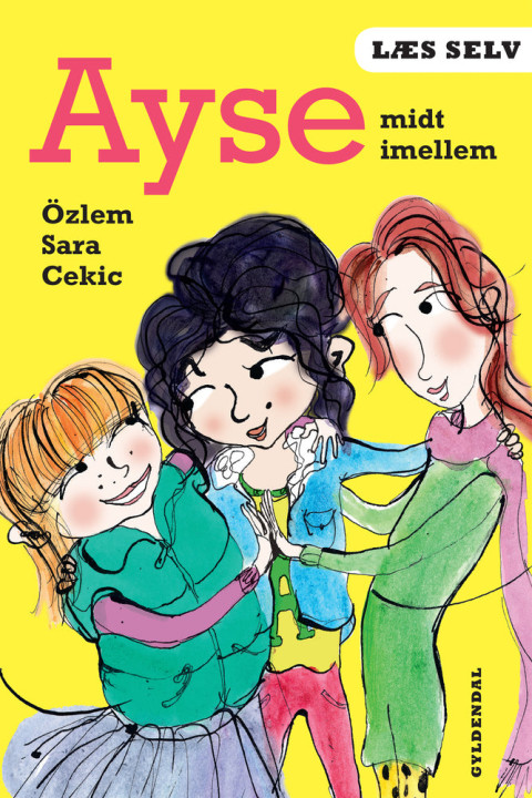 Omslag: Ayse midt imellem