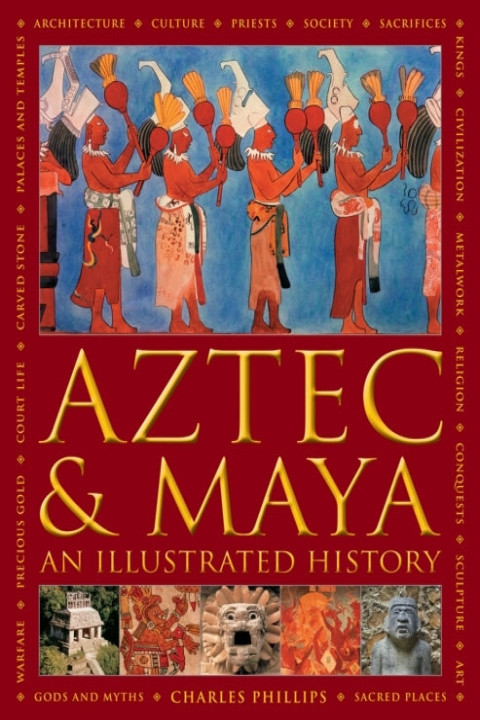 Omslag: Aztec and Maya: an Illustrated History