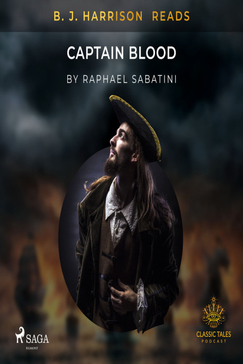Omslag: B. J. Harrison Reads Captain Blood