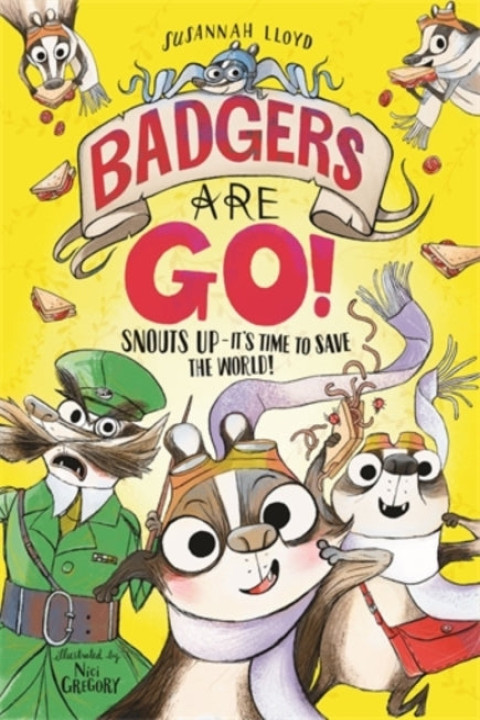 Omslag: Badgers Are Go!