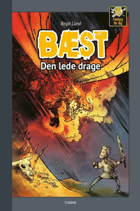 Omslag: Bæst - den lede drage