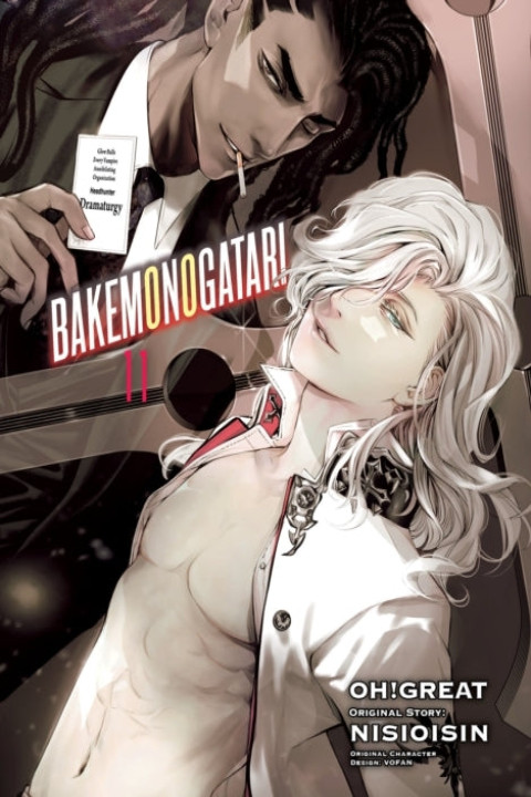 Omslag: BAKEMONOGATARI (manga) 11