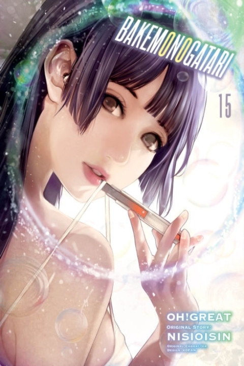 Omslag: BAKEMONOGATARI manga 15