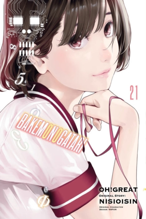 Omslag: Bakemonogatari Manga Volume 21