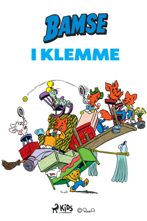Omslag: Bamse i klemme