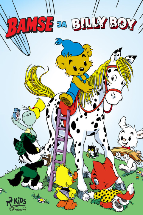 Omslag: Bamse ja Billy Boy