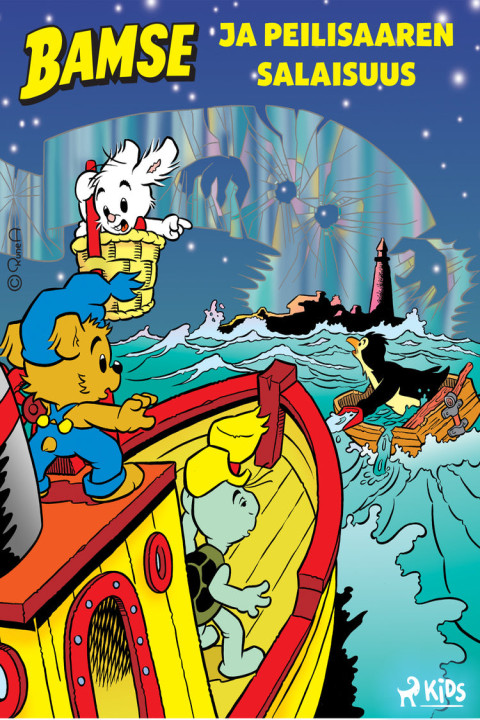 Omslag: Bamse ja Peilisaaren salaisuus
