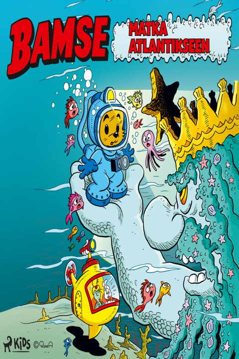 Omslag: Bamse - Matka Atlantikseen