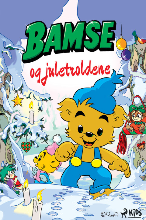 Omslag: Bamse og juletroldene