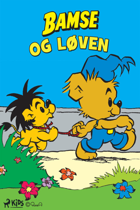 Omslag: Bamse og løven
