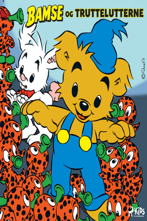 Omslag: Bamse og truttelutterne