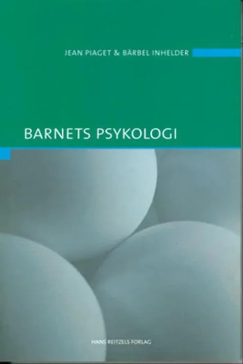 Omslag: Barnets psykologi
