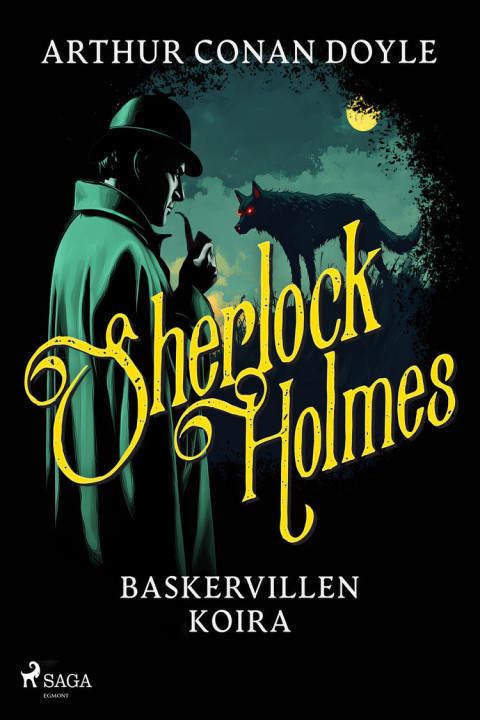 Omslag: Baskervillen koira
