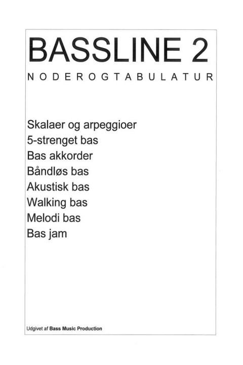Omslag: Bassline 2