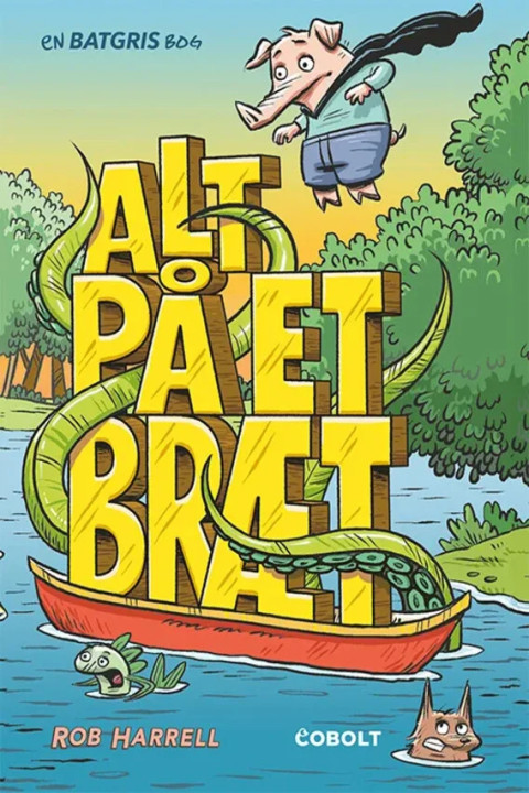 Omslag: Batgris 3 - Alt på et bræt