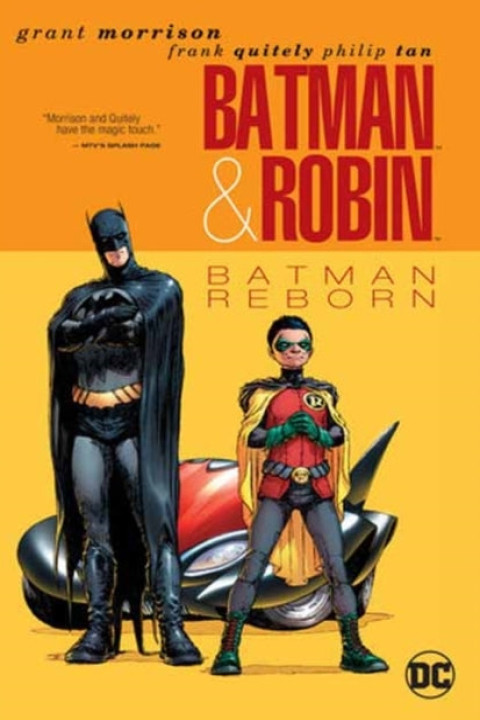 Omslag: Batman & Robin Vol. 1: Batman Reborn