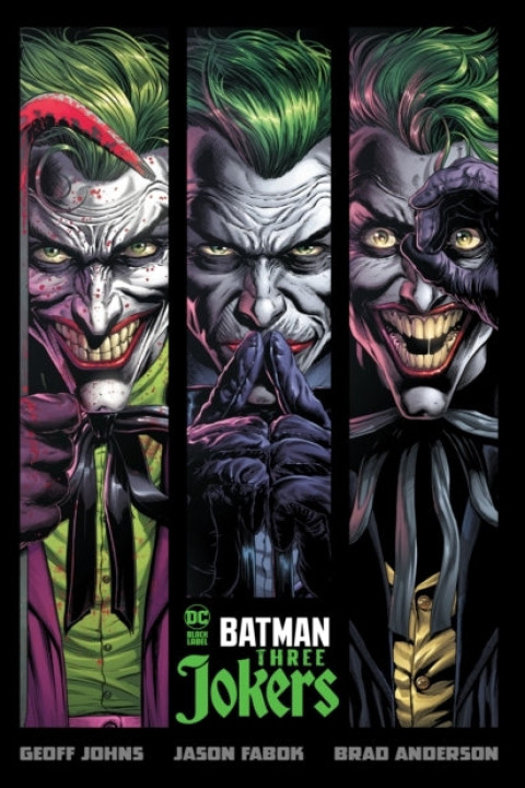 Omslag: Batman: Three Jokers