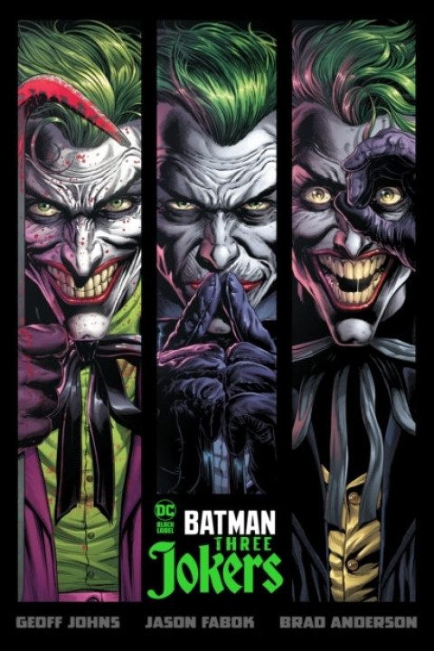 Omslag: Batman: Three Jokers