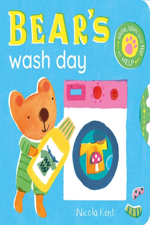Omslag: Bear's Wash Day