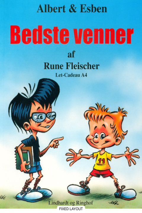 Omslag: Bedste Venner: Albert og Esben