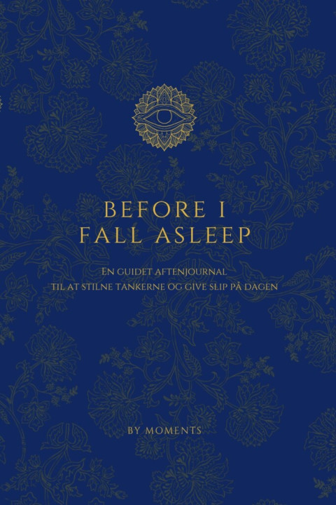 Omslag: Before I Fall Asleep