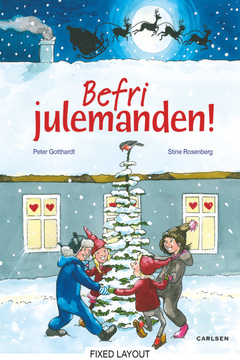 Omslag: Befri julemanden!
