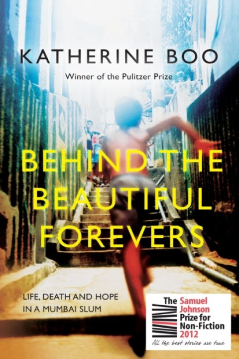 Omslag: Behind the Beautiful Forevers