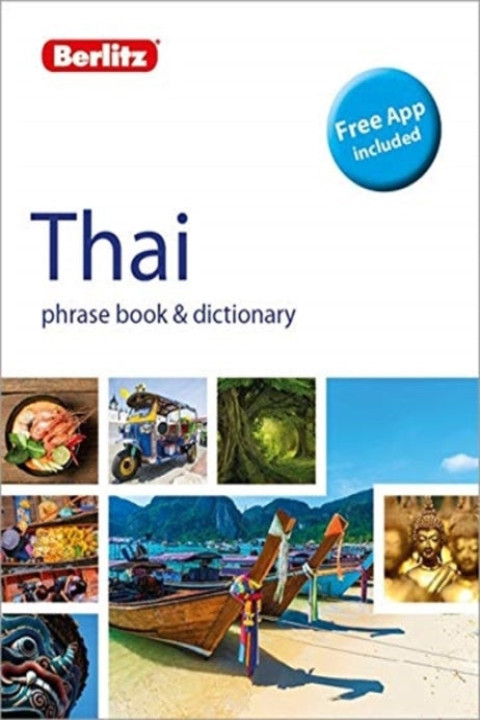 Omslag: Berlitz Phrase Book og Dictionary Thai bilingual Dictionary