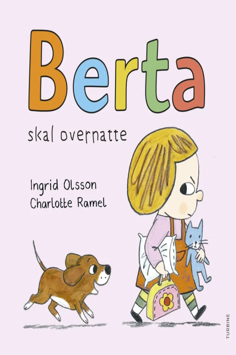 Omslag: Berta skal overnatte