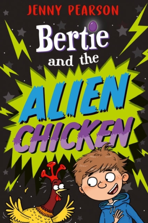 Omslag: Bertie and The Alien Chicken