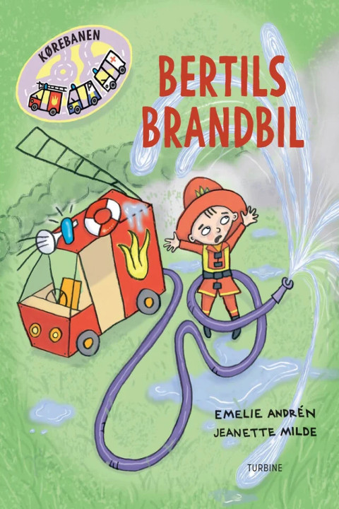 Omslag: Bertils brandbil