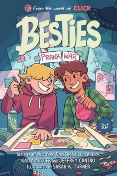 Omslag: Besties - Prank War