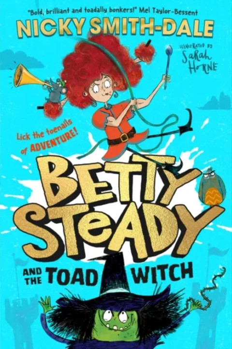 Omslag: Betty Steady and the Toad Witch