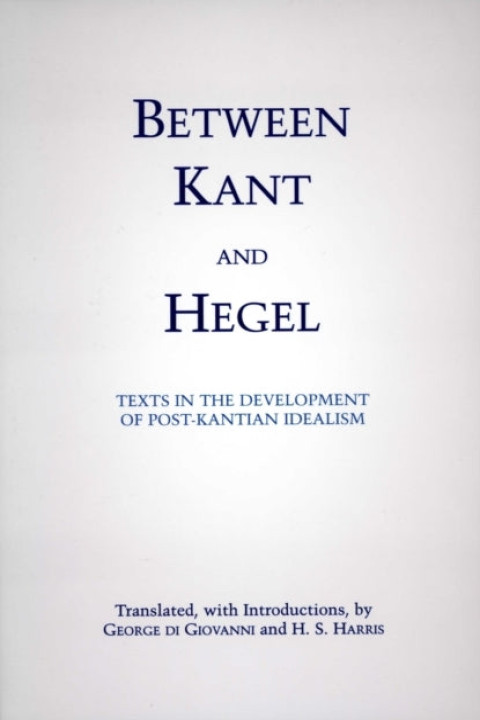 Omslag: Between Kant and Hegel