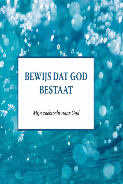Omslag: BEWIJS DAT GOD BESTAAT