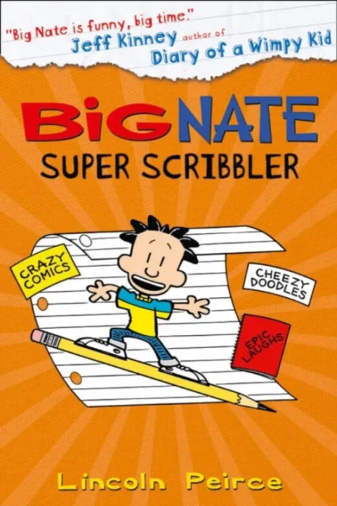 Omslag: Big Nate Super Scribbler