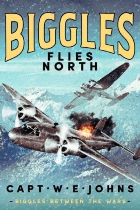 Omslag: Biggles Flies North