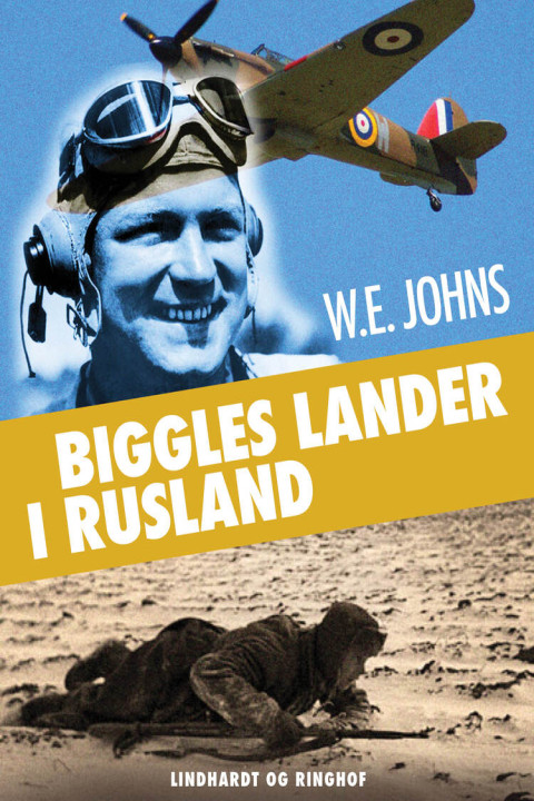 Omslag: Biggles lander i Rusland