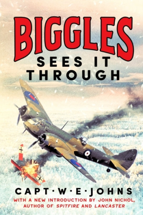 Omslag: Biggles Sees It Through