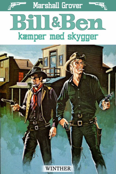 Omslag: Bill og Ben kæmper med skygger