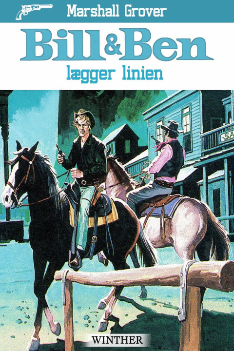 Omslag: Bill og Ben lægger linien