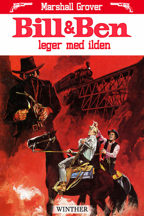 Omslag: Bill og Ben leger med ilden